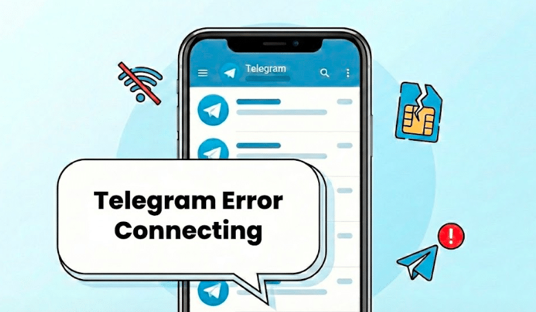 Telegram Error Connecting