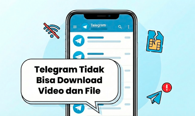 Telegram Tidak Bisa Download Video dan File